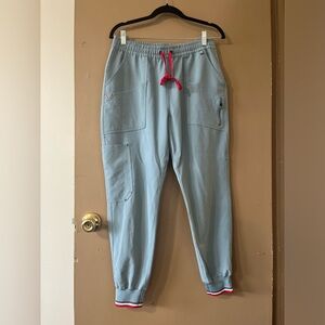 Mediclo Stone Blue jogger scrub pants. Great condition, worn twice. Size M